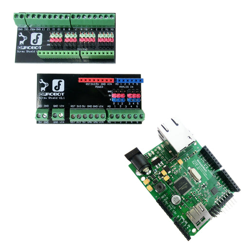 Ethernet Arduino and Peasy Breakout Board Combo - am-2734 - migrated