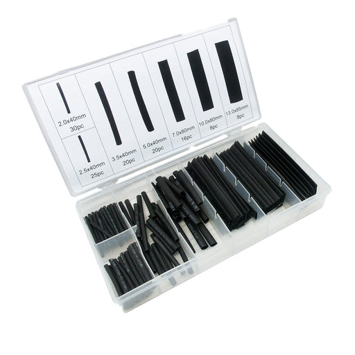 Assorted Heat Shrink Tubing Black 127 Pieces - am-2773 - migrated