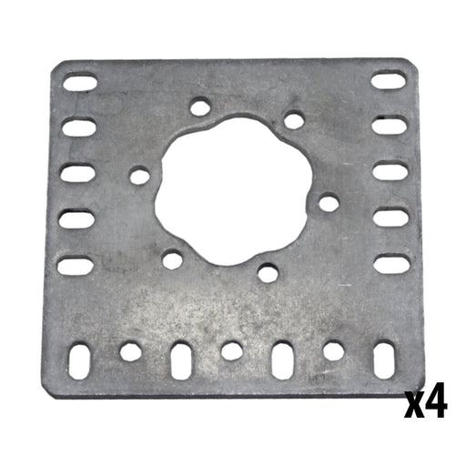 REV 15 mm Flat Motor Mount Plate 4 Pack - am-3240a - migrated