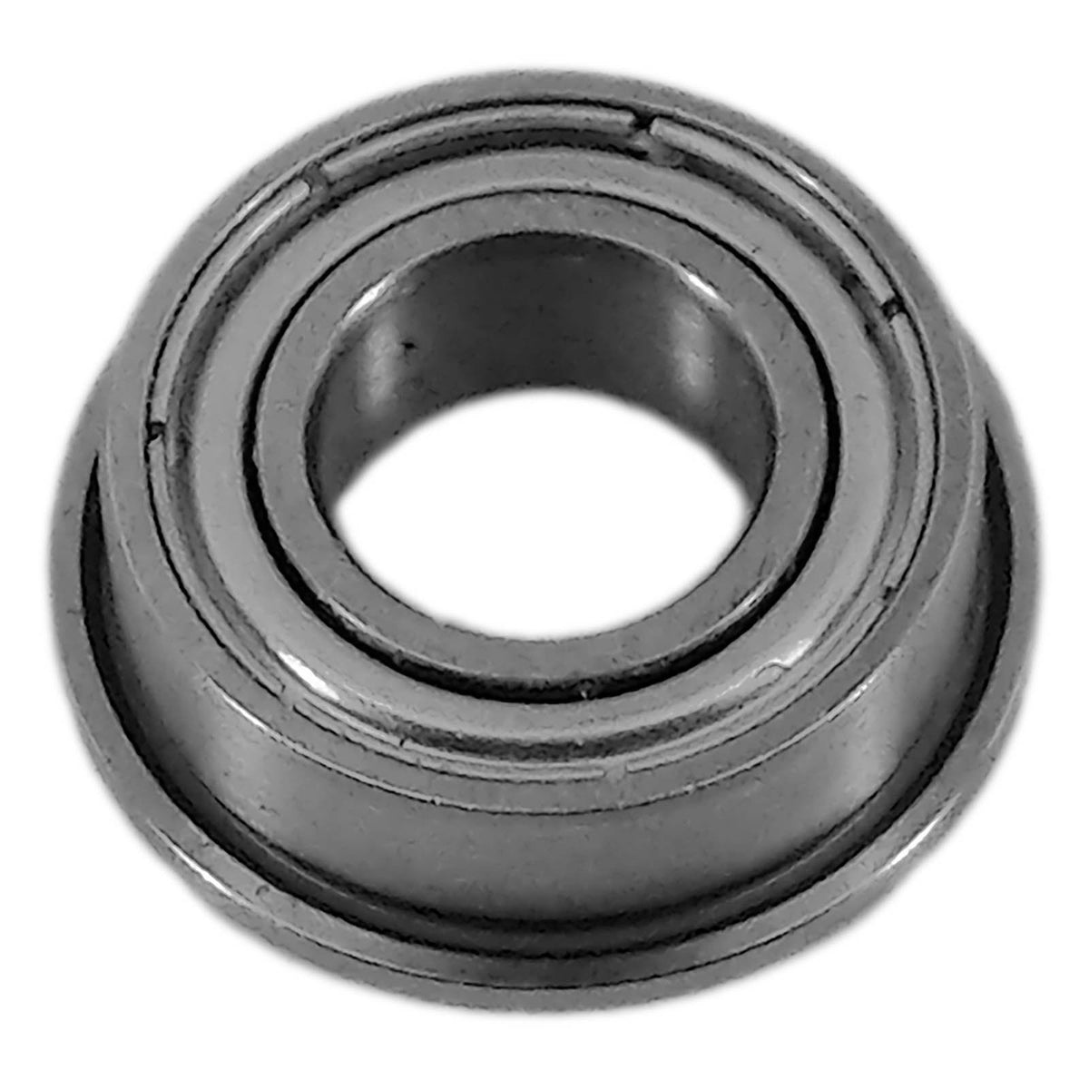 6 mm ID 12 mm OD Shielded Flanged Bearing (F126ZZ) — AndyMark