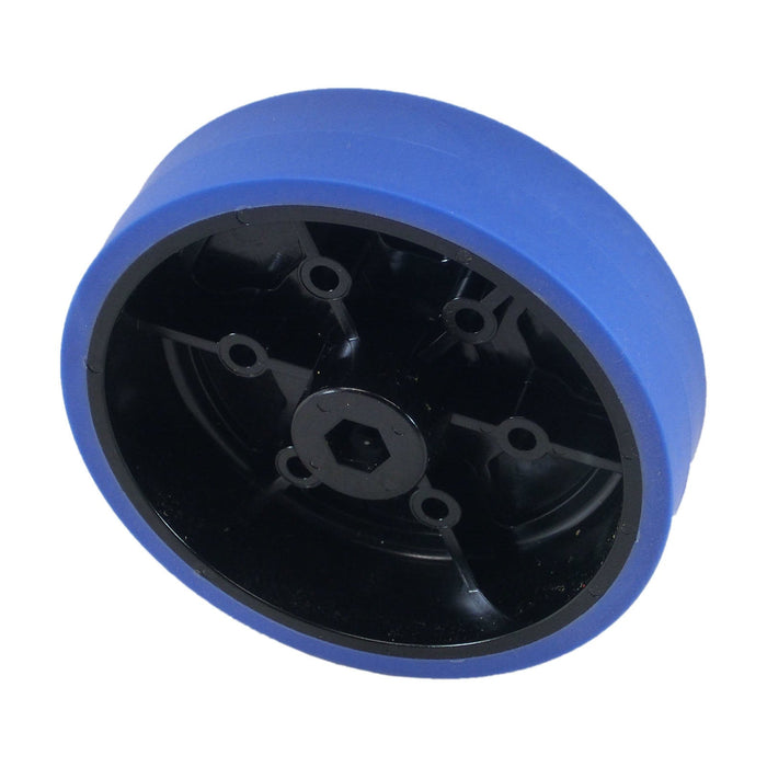 Stealth and Sushi Wheels - am-3435_blue - Durometer=50A, Bore=3/8 in Hex, Diameter=4 inch - migrated