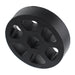Compliant Wheels - am-3462_black - Diameter=2 inch, Durometer=60A, Bore=1/2 in Hex - migrated