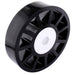 Custom Colored 35A Durometer Compliant Wheels - am-3480_35A_black - Diameter=4 in, Color=Black - migrated