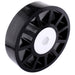 Custom Colored 35A Durometer Compliant Wheels - am-3480_35A_black - Diameter=4 in, Color=Black - migrated