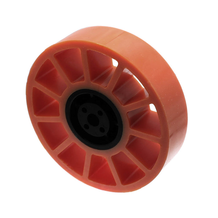 Compliant Wheels - am-3563_orange - Diameter=4 inch, Durometer=40A, Bore=Nub Bore - migrated