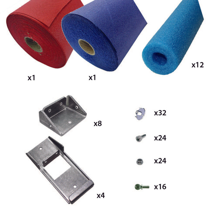 Red and Blue Bumper Kit for 2018 AM14U3 - am-3676 - migrated