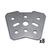 REV 15 mm 30 Degree Bracket 8 Pack - am-3841 - migrated