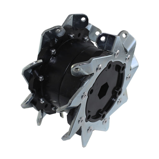 4 in. HD Mecanum Skeletons - am-3918L_skeleton - Bore=1/2 in. Hex, Option=Left - migrated