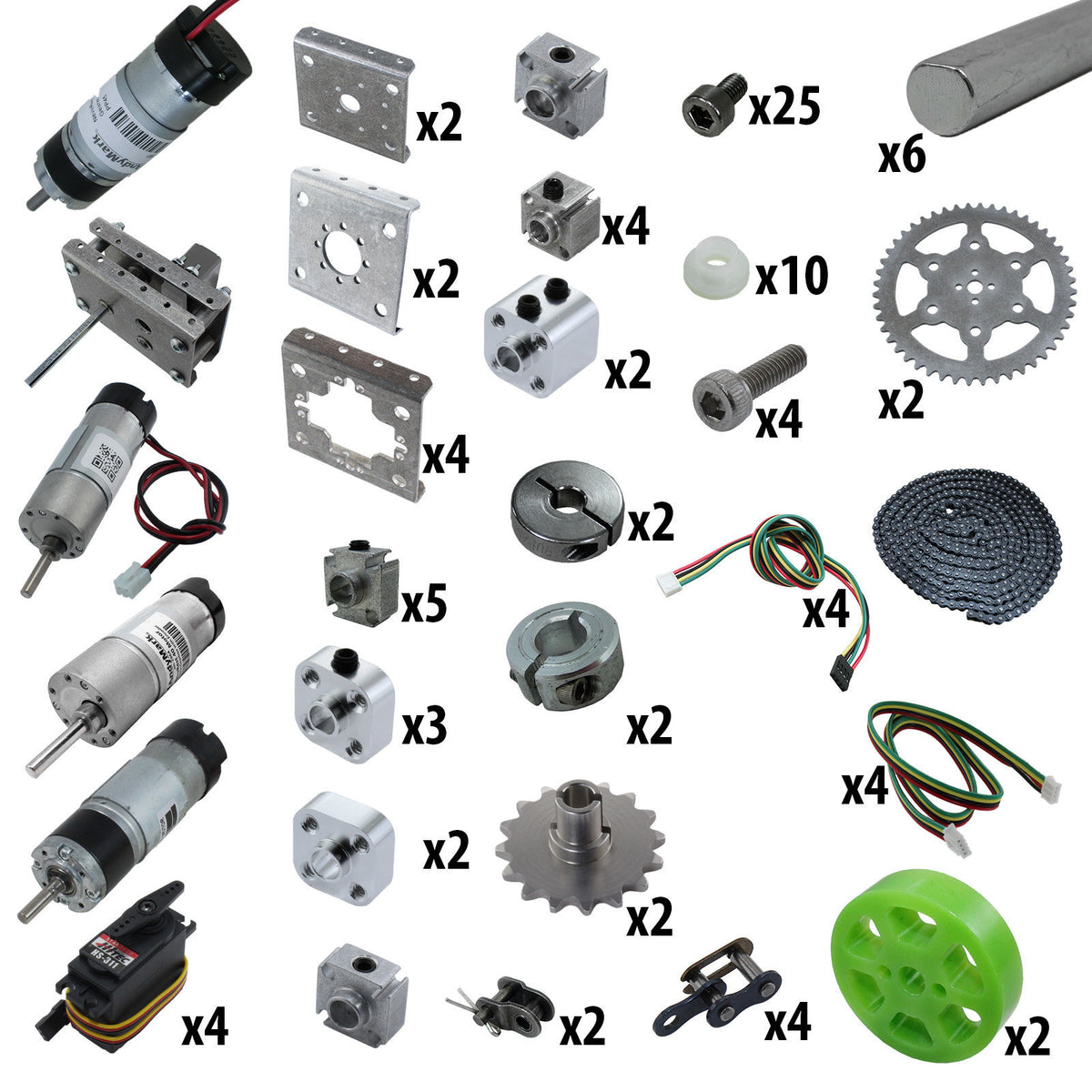 その他 FTC - FTC NMN ultimate 15000 Mecanum Chassis | FTC Starter Kit - Studica