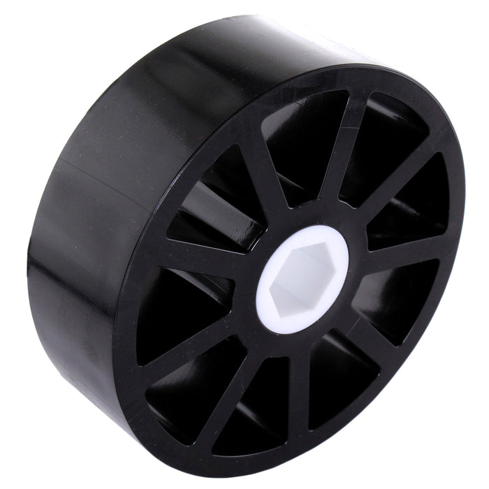 Custom Colored 35A Durometer Compliant Wheels - am-3945_35A_black - Diameter=3 in, Color=Black - migrated