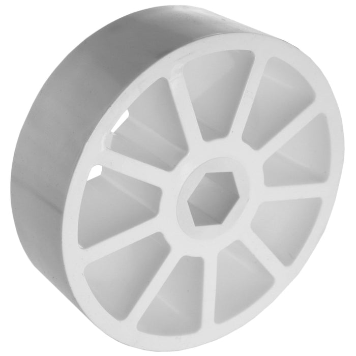 Custom Colored 35A Durometer Compliant Wheels - am-3945_35A_white - Diameter=3 in, Color=White - migrated