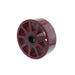 3 in. Compliant Wheel, 1/2 in. Hex Bore, 45A Durometer - am-3945_maroon - migrated