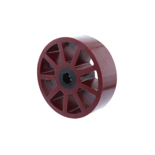 3 in. Compliant Wheel, 3/8 in. Hex Bore, 45A Durometer - am-3946_maroon - migrated