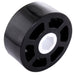 Custom Colored 35A Durometer Compliant Wheels - am-3949_35A_black - Diameter=2.25 in, Color=Black - migrated
