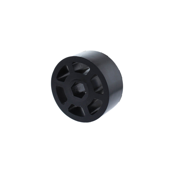 Compliant Wheels - am-3949_black - Diameter=2 1/4 inch, Durometer=60A, Bore=1/2 in Hex - migrated