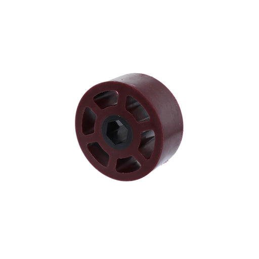 2.25 in. HD Compliant Wheel, 1/2 in. Hex Bore, 45A Durometer - am-3949_maroon - migrated