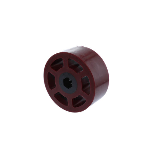 2.25 in. HD Compliant Wheel, 3/8 in. Hex Bore, 45A Durometer - am-3950_maroon - migrated