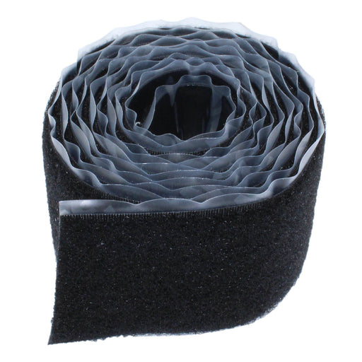 Loop Fastening Tape 2 in. Wide 5 ft. long Adhesive Back Black - am-4000_loop - migrated