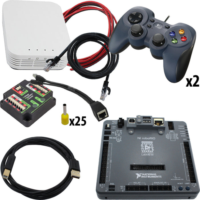 RoboRIO Basics Control Bundle - am-4068_V - Radio Powered By=CTR Voltage Regulator Module - migrated
