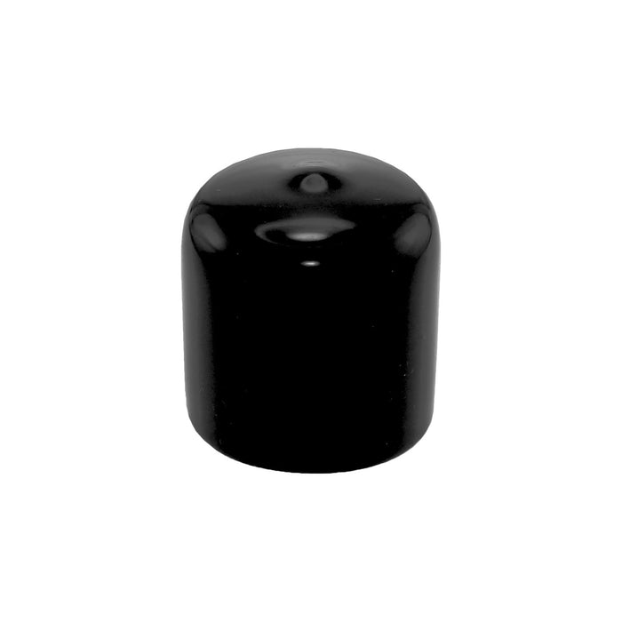 Round Vinyl Cap for 3/4 in. Pipe - am-4297_black - Color=Black - migrated