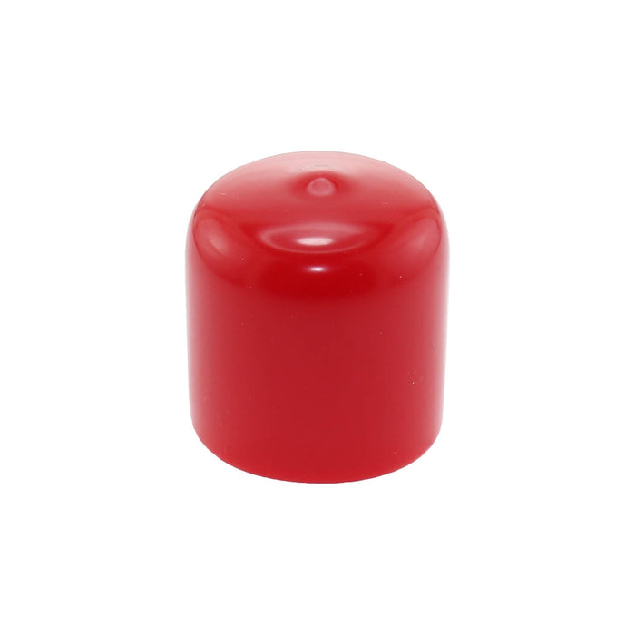 Round Vinyl Cap for 3/4 in. Pipe - am-4297_red - Color=Red - migrated