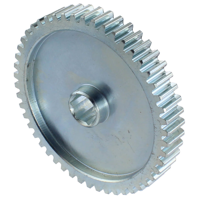 Standard 20 DP Gears - am-4367 - Bore=3/8 in Hex, Tooth Count=50, Weight Relieved=Yes, Material=Steel - migrated