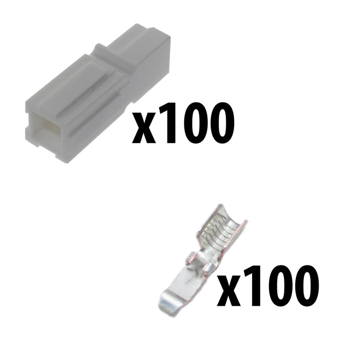 Powerpole Kit 100 White Housing 100 Contacts - am-4379 - migrated