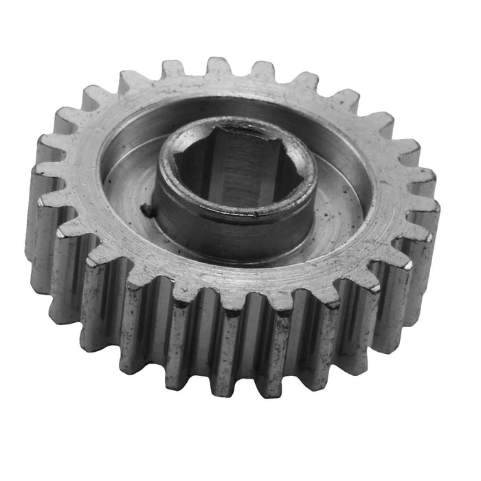 Standard 20 DP Gears - am-4391 - Bore=3/8 in Hex, Tooth Count=25, Weight Relieved=Yes, Material=Steel - migrated