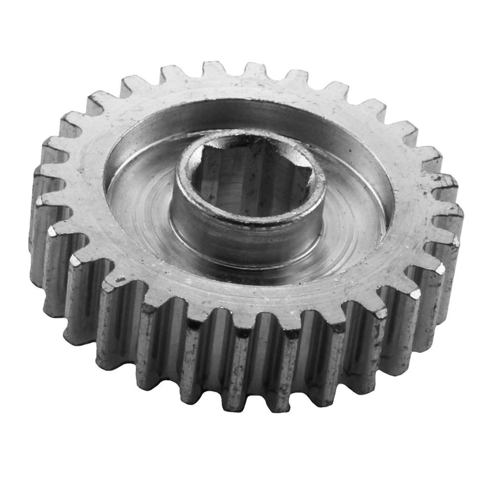 Standard 20 DP Gears - am-4392 - Bore=3/8 in Hex, Tooth Count=28, Weight Relieved=Yes, Material=Steel - migrated