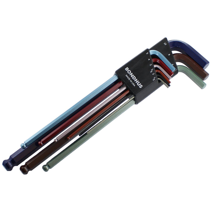 Allen Wrench Sets - am-4449 - Set Style=Metric Ball End XL ColorGuard - migrated