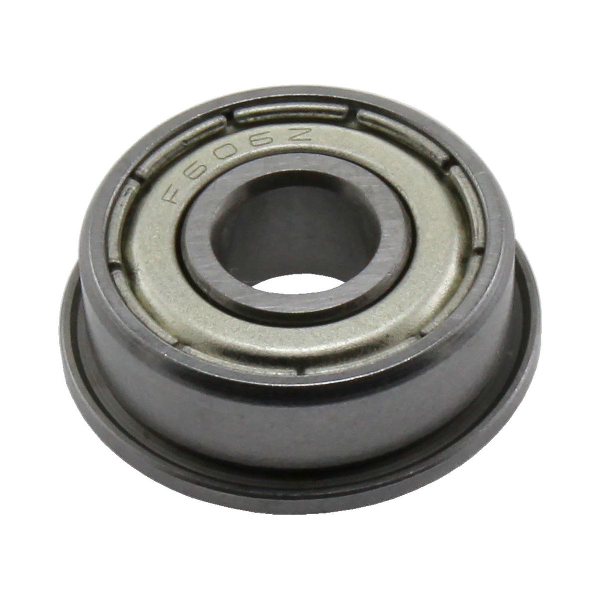 6 mm ID 17 mm OD Shielded Flanged Bearing (F606ZZ) — AndyMark