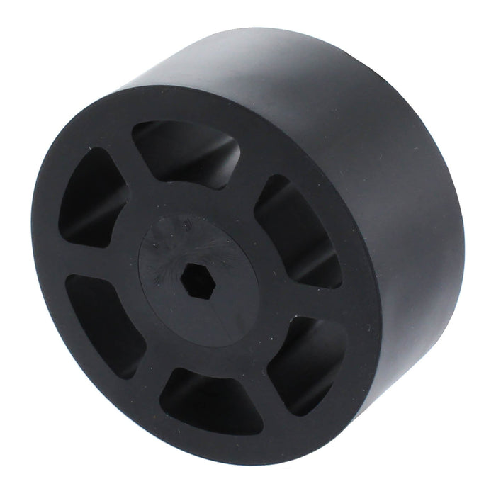 Compliant Wheels - am-4536_black - Diameter=2 1/4 inch, Durometer=60A, Bore=5 mm Hex - migrated