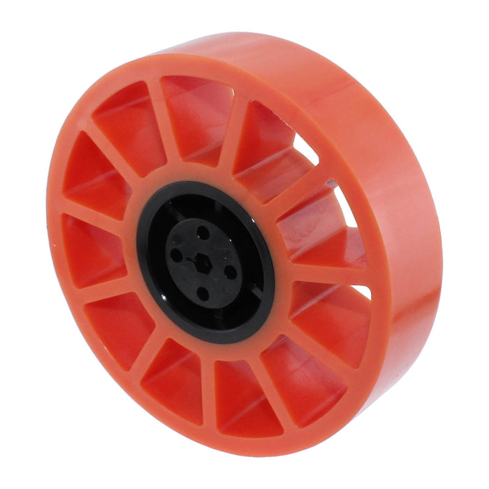 Compliant Wheels - am-4538_orange - Diameter=4 inch, Durometer=40A, Bore=5 mm Hex - migrated