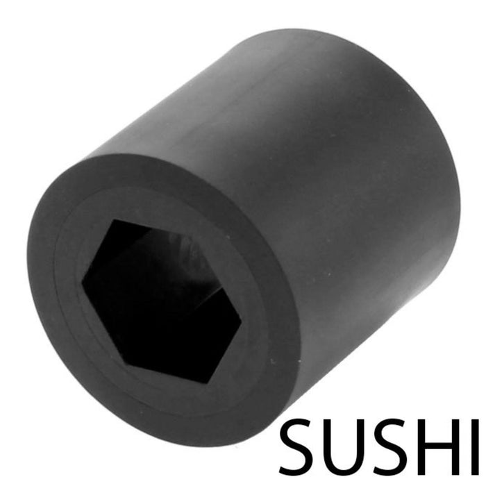 Stealth and Sushi Wheels - am-4541_black - Durometer=60A, Bore=1/2 in Hex, Diameter=1 inch - migrated