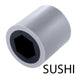 Stealth and Sushi Wheels - am-4541_gray - Durometer=80A, Bore=1/2 in Hex, Diameter=1 inch - migrated