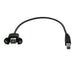 USB B Male to USB B Female Panel Mount - am-4561_1 - Image-1 - migrated
