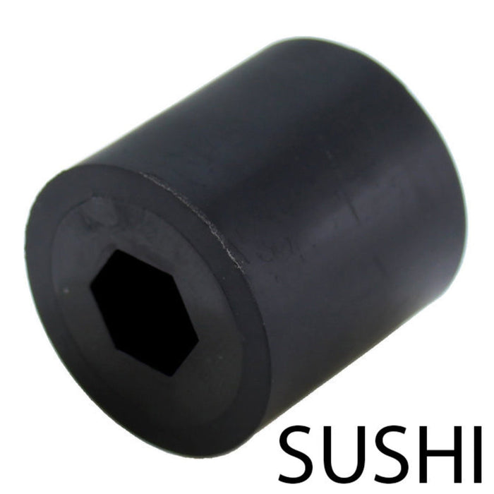 Stealth and Sushi Wheels - am-4590_black - Durometer=60A, Bore=3/8 in Hex, Diameter=1 inch - migrated