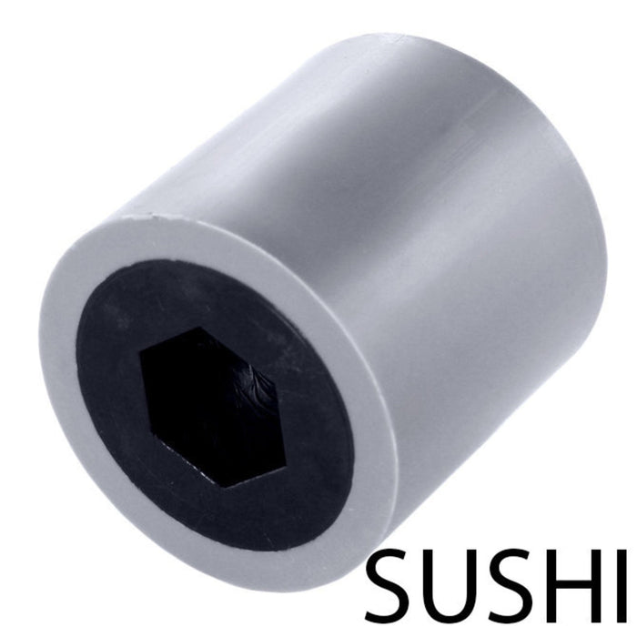 Stealth and Sushi Wheels - am-4590_gray - Durometer=80A, Bore=3/8 in Hex, Diameter=1 inch - migrated