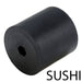 Stealth and Sushi Wheels - am-4592_black - Durometer=60A, Bore=5 mm Hex, Diameter=1 inch - migrated