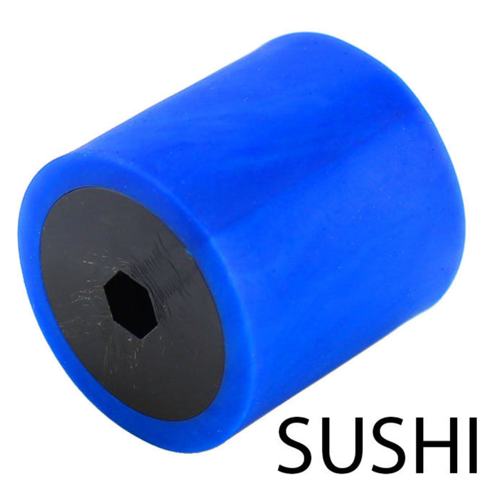 Stealth and Sushi Wheels - am-4592_blue - Durometer=50A, Bore=5 mm Hex, Diameter=1 inch - migrated