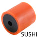 Stealth and Sushi Wheels - am-4592_orange - Durometer=40A, Bore=5 mm Hex, Diameter=1 inch - migrated