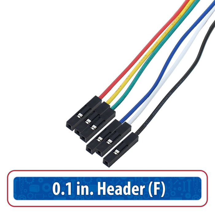 Mini Alligator Clip to Female Jumper Wire Set - am-4612_2 - Image-2 - migrated