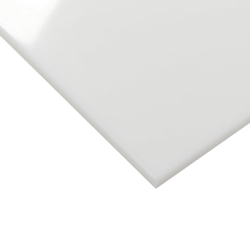 0.5 in. Thick 24 in. x 24 in. White HDPE Sheet - am-4694 - migrated