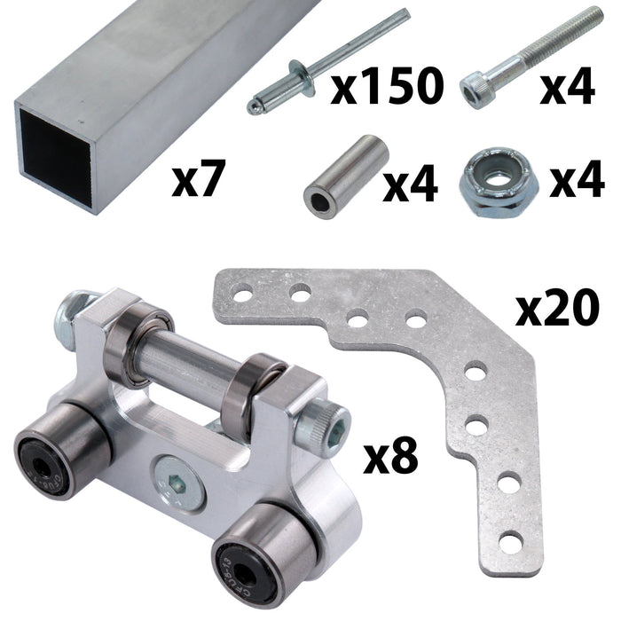 1x1 Compact Elevator Bearing and Structure Kits - am-4874 - Stage=2 Stage, Extrusion Included=Yes - migrated