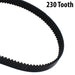 15 mm Wide 5 mm Pitch HTD Timing Belts - am-4933 - Tooth Count=230, Brand=Generic - migrated