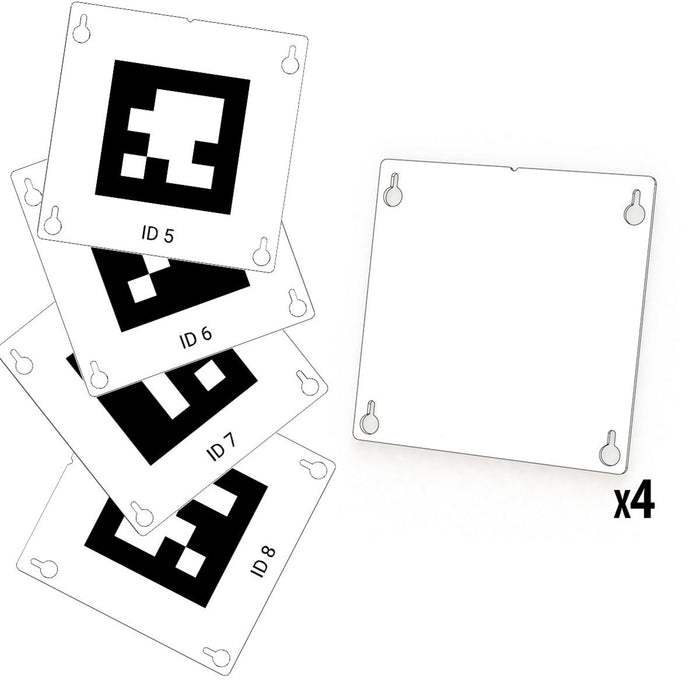 CHARGED UP AprilTag Kits - am-4939_blue - Option=Half Field Blue Set 4 Panels + Stickers - migrated