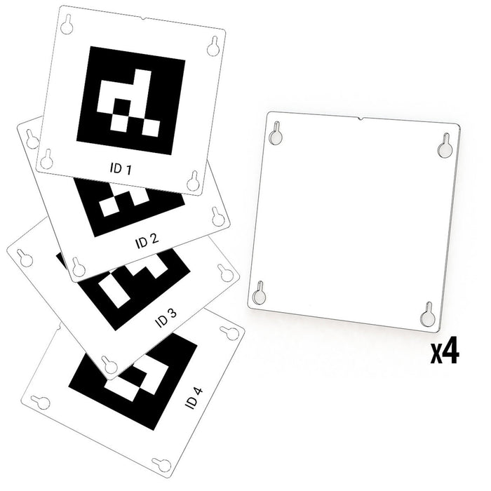 CHARGED UP AprilTag Kits - am-4939_red - Option=Half Field Red Set 4 Panels + Stickers - migrated