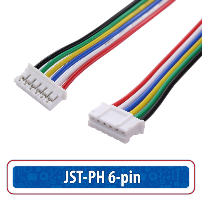 REV JST-PH 6-pin Extension Cable Qty. 4 - am-4944_2 - Image-2 - migrated