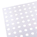 0.03 in. Thick 0.25 Holes Perforated Polycarbonate Sheet - am-4964 - migrated