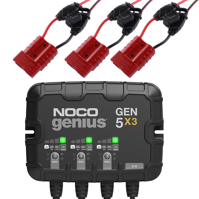 FRC Battery Charger - am-4968_3 - Bank=3 Bank, Connectors=SB50 Connectors - migrated